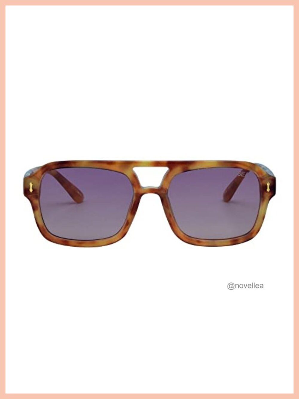 Retro Aviator Sunglasses for Women - Polarized UV Protection, Scratch-Resistant